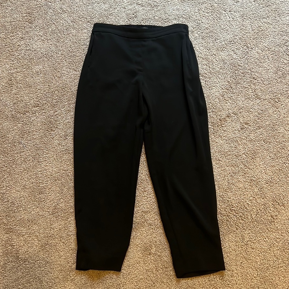 J Crew Black Straight Leg Dress Pants - Size 10